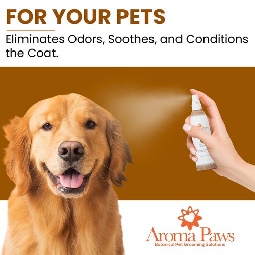 Aroma Paws Dog Coat Spray Coconut Papaya