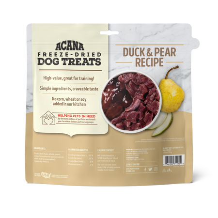 ACANA Duck & Pear Freeze-Dried Dog Treats