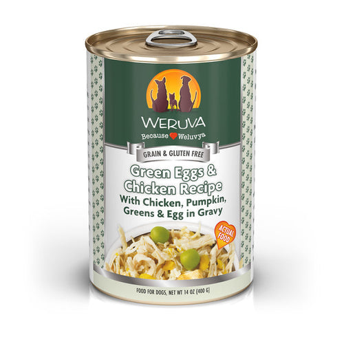 Weruva Green Eggs and Chicken Canned Dog Food