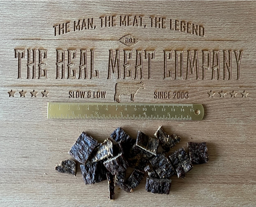 The Real Meat Company Beef Jerky Bites Dog Treats