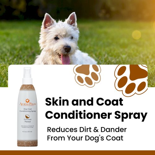 Aroma Paws Dog Coat Spray Coconut Papaya