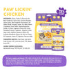 Weruva Cat Freeze Dried  Paw Lickin' Chicken with 96% Boneless, Skinless Chicken Breast