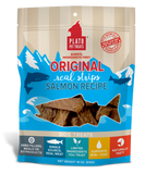 Plato All Natural Salmon Strips Dog Treats