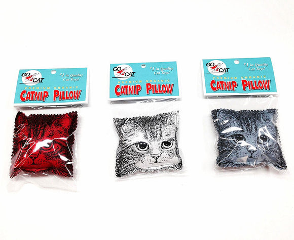 Go Cat Premium Organic Catnip Pillow