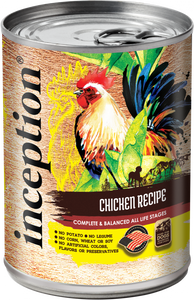 Inception Chicken Recipe Canned Dog Food
