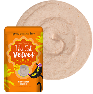 Tiki Cat® Velvet Mousse™ Chicken in Broth